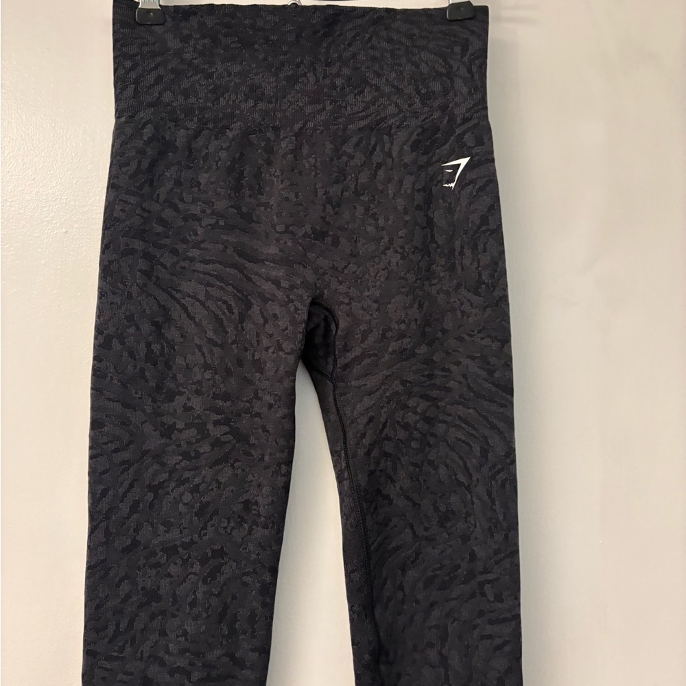 Gymshark Black Patterned Leggings